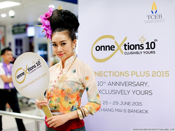 Female delegate at the Connections Plus 2015